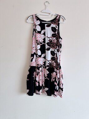 Anthropologie Maeve Floral Print Sleeveless Dress